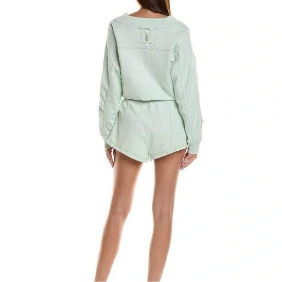 Last 1! NWT Free People x FP Movement Intercept Romper in Mint - Picture 6 of 15
